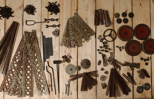 Vintage gilbert erector metal - gilbert,