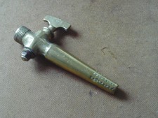 Vintage Antique Brewery Heavy Brass Beer Barrel Tap 'Drake & Co Middlesbrough'