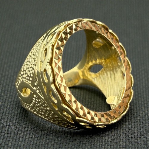 Vintage half sovereign ring - vintage,
