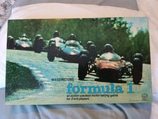 Formula 1 Racing Board Game 1962 Edition by Waddingtons, Complete Vintage