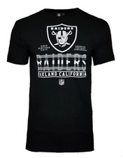 Oakland Raiders T Shirt Mens S OR M Official Retro American Football NFL Jersey
