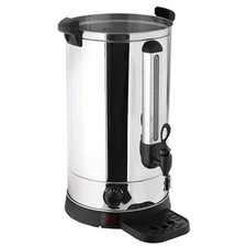 Large 22 Litre Catering Hot Water Boiler Tea Urn + Coffee - Stainless Steel