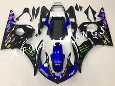 Blue Graves ABS Injection Mold Bodywork Fairing Kit For YZF R6 03-04/R6S 06-09