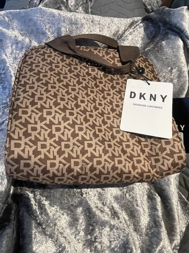 Dkny logo print - logo, bag