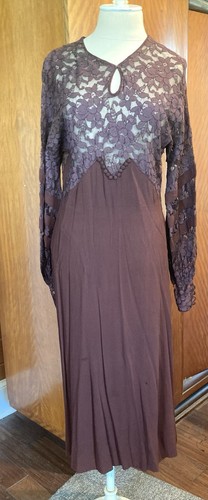 Vintage 1930s art deco - , brown
