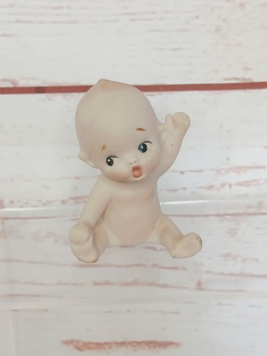 Vintage ceramic cute kewpie - ceramic,