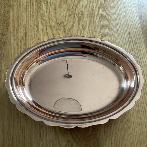 Vintage oval copper - copper, serving