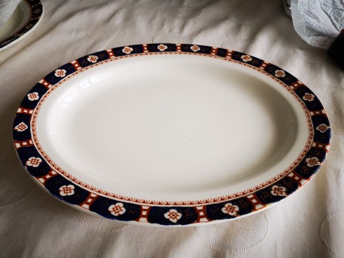 Woods ware balmoral - 'balmoral', oval