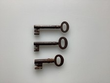 3 x ANTIQUE, WROUGHT IRON