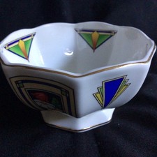 Aynsley Anniversary Collection - Octagonal Sweet Bowl - VGC