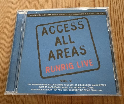 Runrig access all areas vol - runrig,