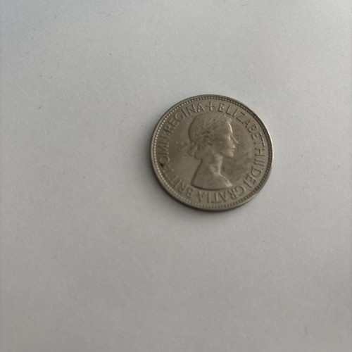 Half crown queen elizabeth - crown,