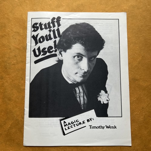 Stuff you use a - you'll, magic