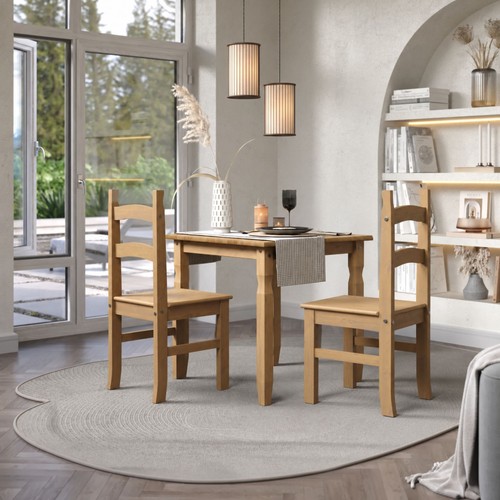 Corona square dining table and - square,