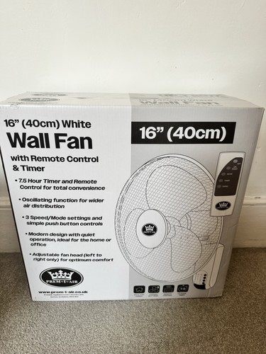 Prem air wall fan - 16",