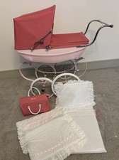 Silver Cross Pink Oberon Dolls Pram 