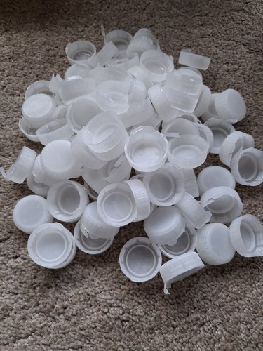 100 small white - white, bottle