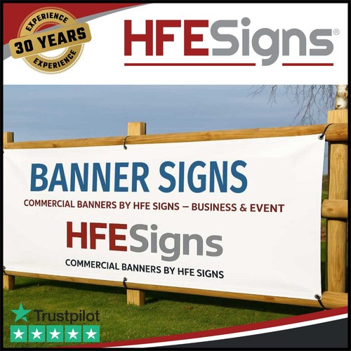 Banner signs custom printed - signs-,