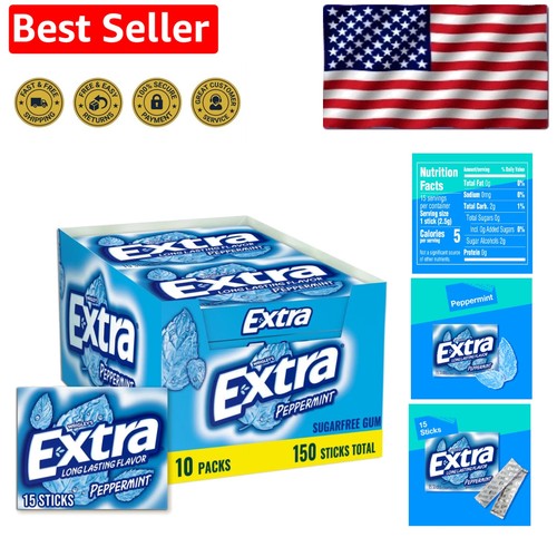 Cool peppermint chewing - gum,
