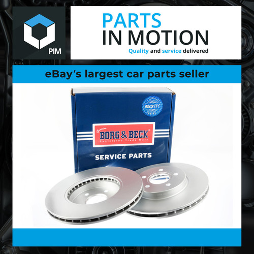 Brake discs pair vented - brake,