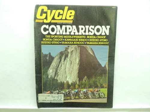Aug 1976 cycle - cycle, honda