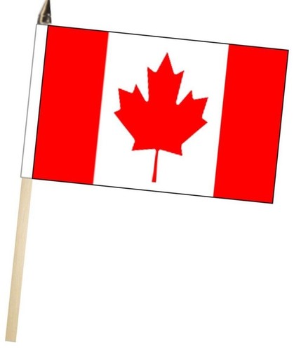 Canada large hand flag - canada,