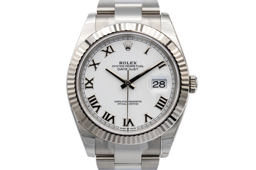 Rolex datejust 41mm stainless - rolex,