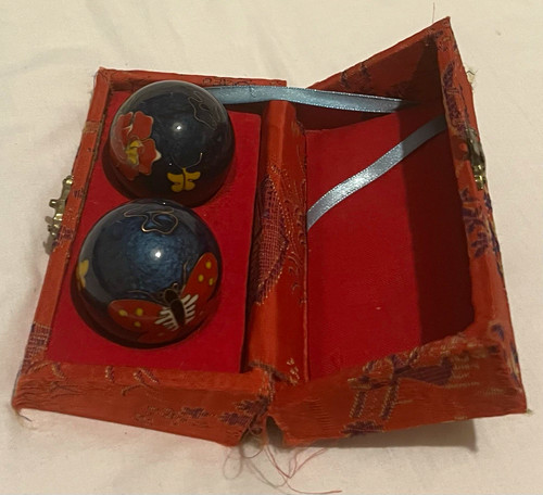 Chinese baoding balls red - chinese,