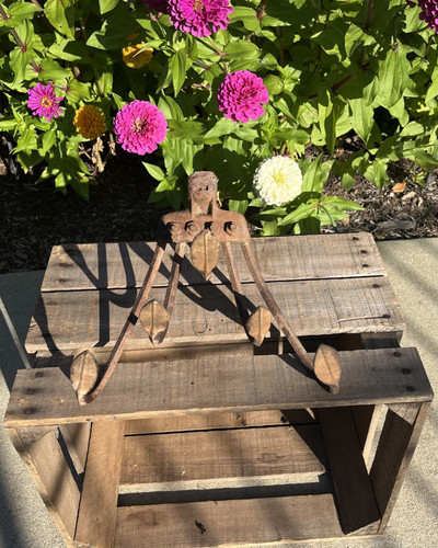 Vintage tine prong garden - prong,