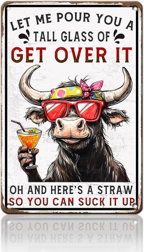Funny highland cattle tin - funny,