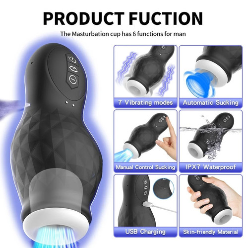 Automatic male massager cup - massager,