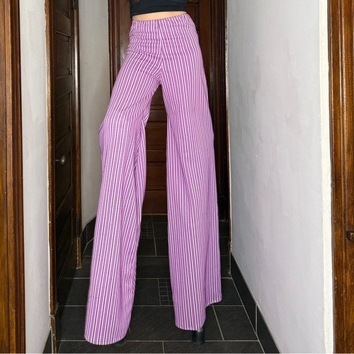 Handmade stilt pants - handmade, purple