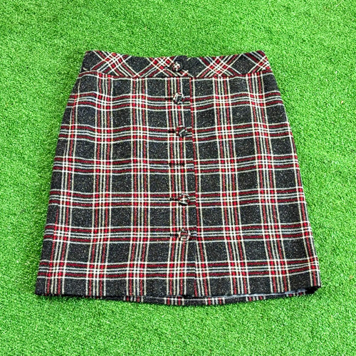 Loft black red white - black/red/white, plaid