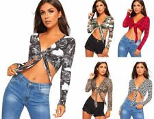 Ladies Long Sleeve Tie Shrug