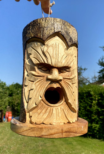 Stunning green man - man,