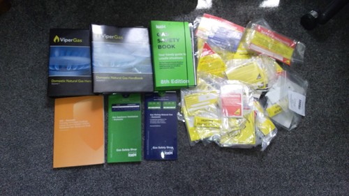 Gas safety books - gas,