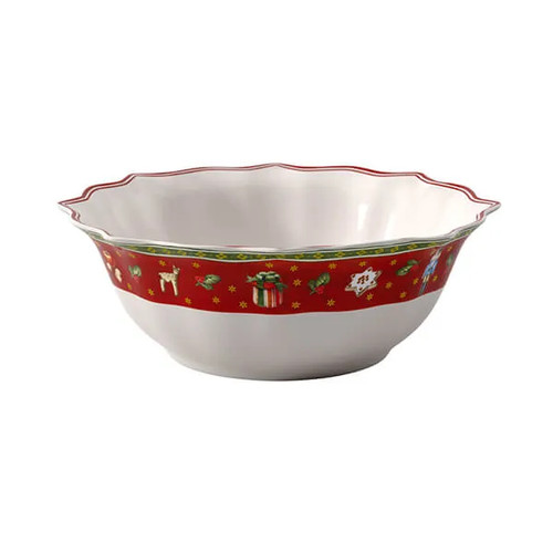 Festive salad bowl - festive,