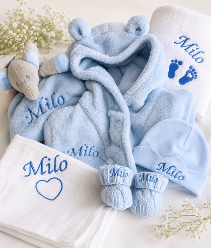 Personalised baby hamper - personalised, hamper.