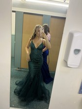 Emerald Green Prom Dress Size