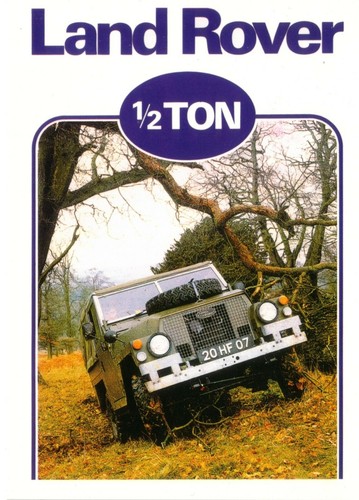 Landrover half ton - , series