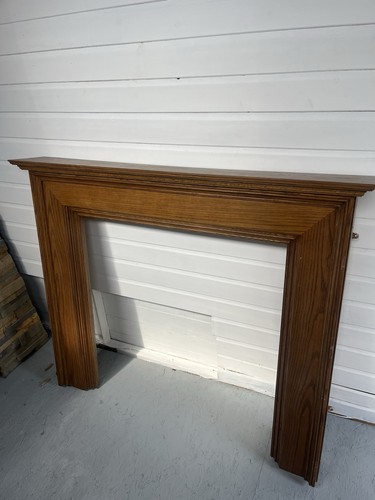 Solid oak adam style fire - adam,