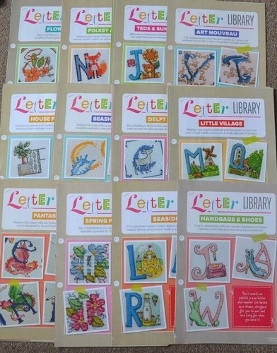 Mixed themed alphabet number - themed, &