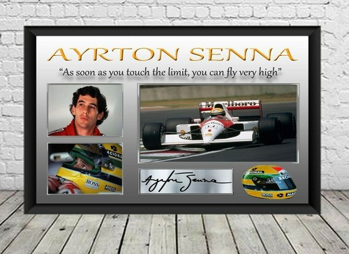 Ayrton senna signed - ayrton,