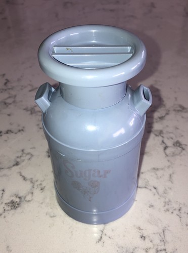 Vintage milk can sugar - vintage,
