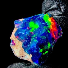 Natural Opal gemstone, dry
