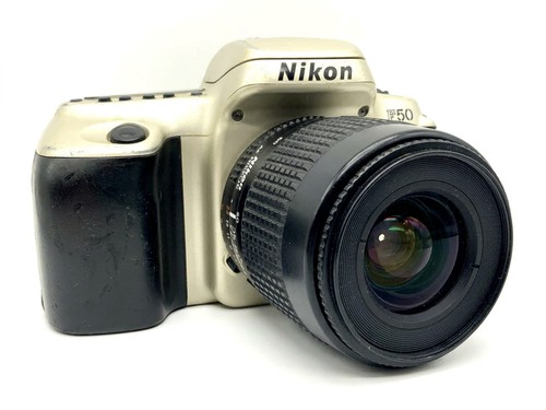 Nikon f50 silver 35mm analog - nikon,
