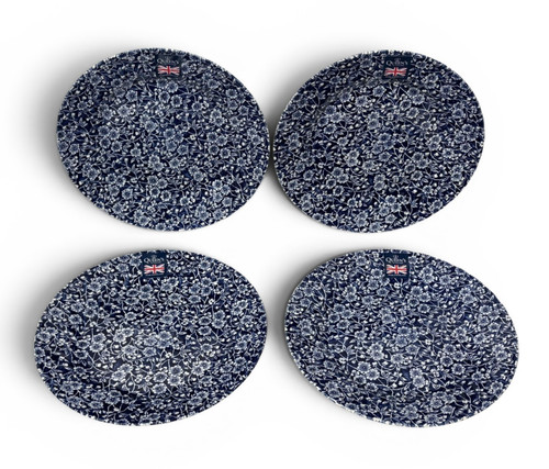 Queen calico blue - calico,