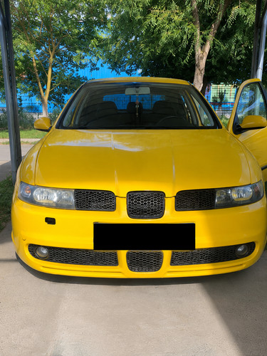 Front bumper honeycomb - front, fog