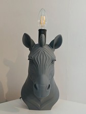 Zebra Table Lamp, Novelty