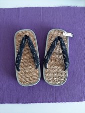 Zori Traditional Japanese flat sandals length 25cm/M Unisex